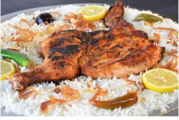 Grilled Chicken with Rice